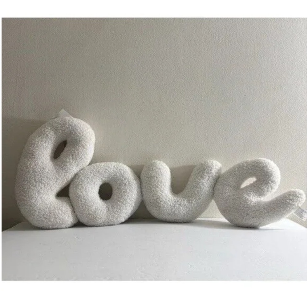 Cupcakes and Cashmere LOVE Letters Cozy Faux Fur
Pillow (Brand New) - Picture 3 of 14